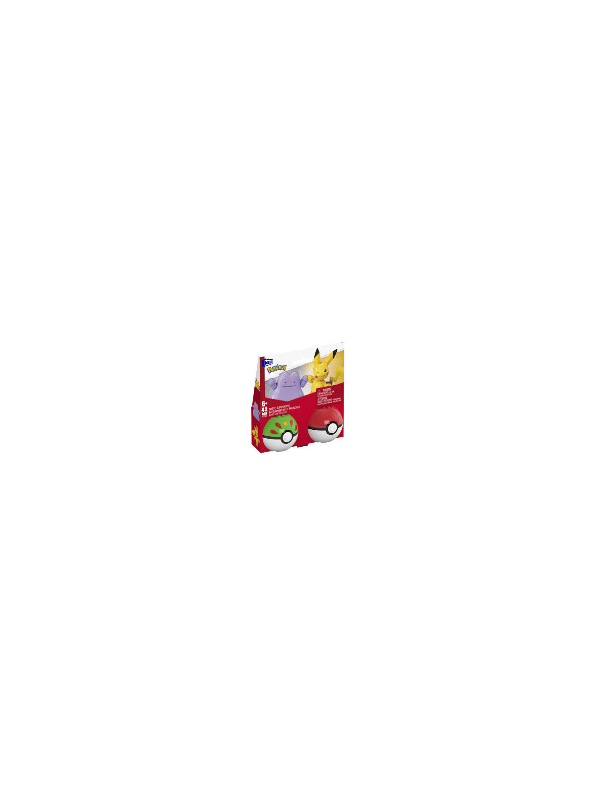 Pokémon Mega 2-Pack Pikachu & Ditto