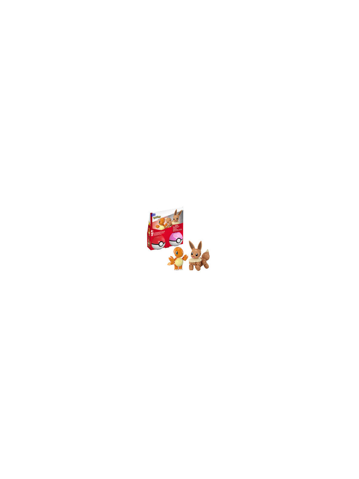 Pokémon Mega 2-Pack Charmander & Eevee