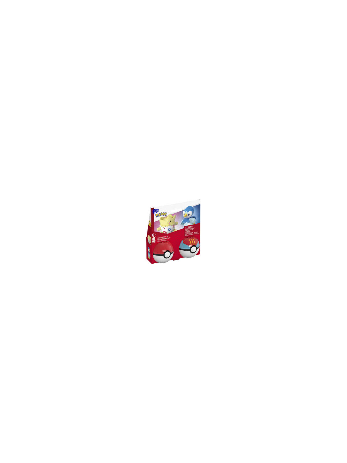 Pokémon Mega 2-Pack Togepi & Piplup