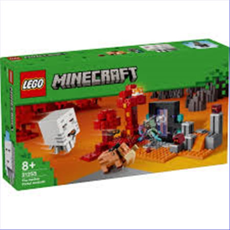 LEGO Minecraft - 21255 - Hinderlaag bij het Nether-Portaal