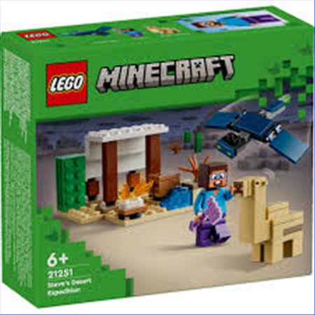 LEGO Minecraft - 21251 - Steve's Woestijnexpeditie