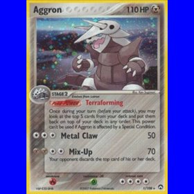 PK 001 - Aggron - Reverse Holo