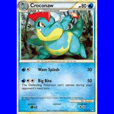 CL 041 - Croconaw - Reverse Holo