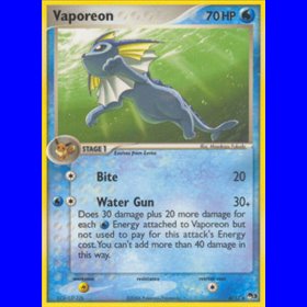 POP3 006 - Vaporeon - Holo