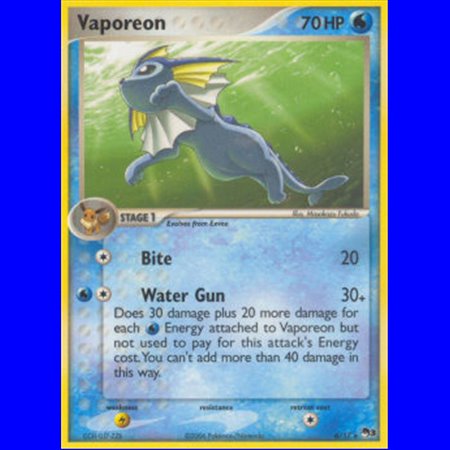 POP3 006 - Vaporeon - Holo