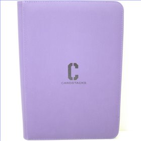 Cardstacks - 9 Pocket Binder Paars (360) met Rits