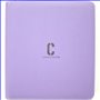 Cardstacks - 12 Pocket Binder Paars (480) met Rits