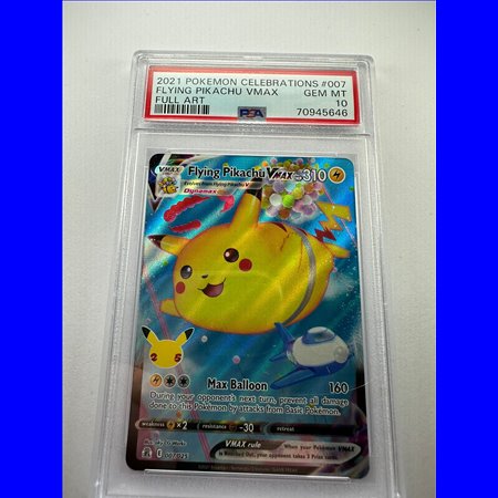 PSA - CEL 007 - Flying Pikachu VMAX (10)