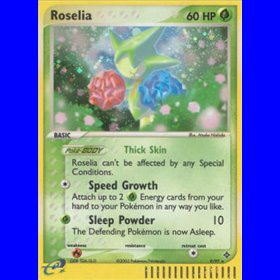 DR 009 - Roselia - Reverse Holo