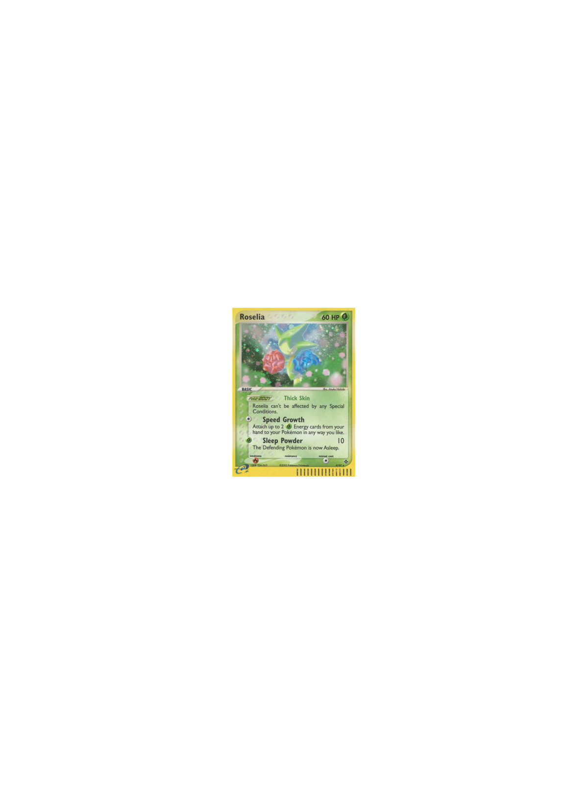 DR 009 - Roselia - Reverse Holo