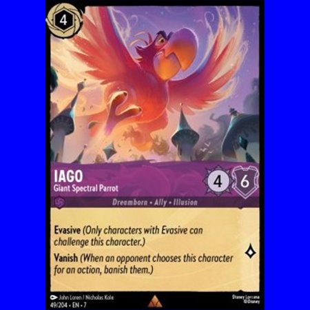 7ARI 049 - Iago - Giant Spectral Parrot