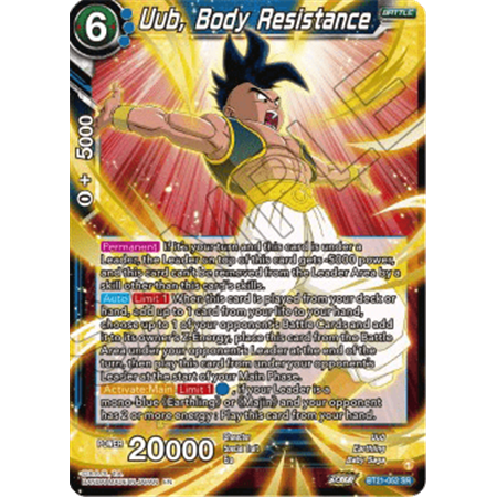 BT21-052 - Uub, Body Resistance - Sealed