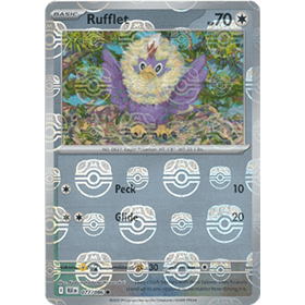 BLK 077 - Rufflet - MasterBall