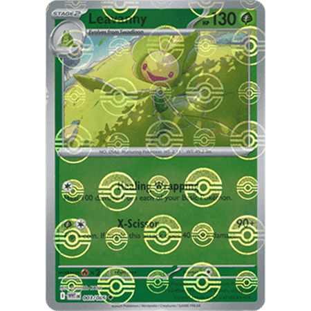 WHT 003 - Leavanny - PokeBall