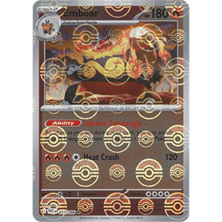 WHT 013 - Emboar - PokeBall