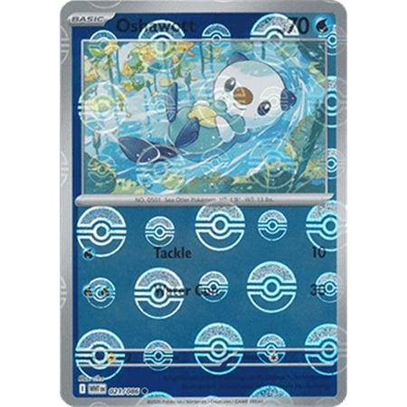 WHT 021 - Oshawott - PokeBall