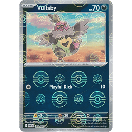 WHT 063 - Vullaby - PokeBall