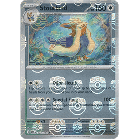 WHT 076 - Stoutland - MasterBall