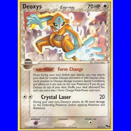 POP4 002 - Deoxys ? Delta Species - Holo
