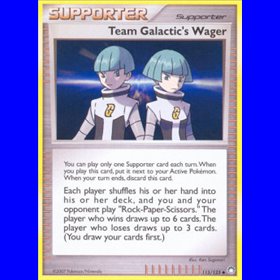 MT 115 - Team Galactic's Wager - Reverse Holo