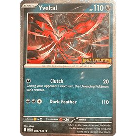 MEG 088 - Yveltal - Stamped - Sealed