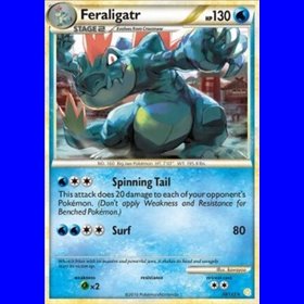 HS 020 - Feraligatr - Shattered Holo