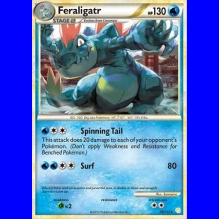 HS 020 - Feraligatr - Shattered Holo