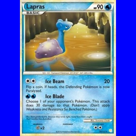 HS 024 - Lapras - Reverse Holo