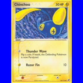UF 052 - Chinchou - Reverse Holo