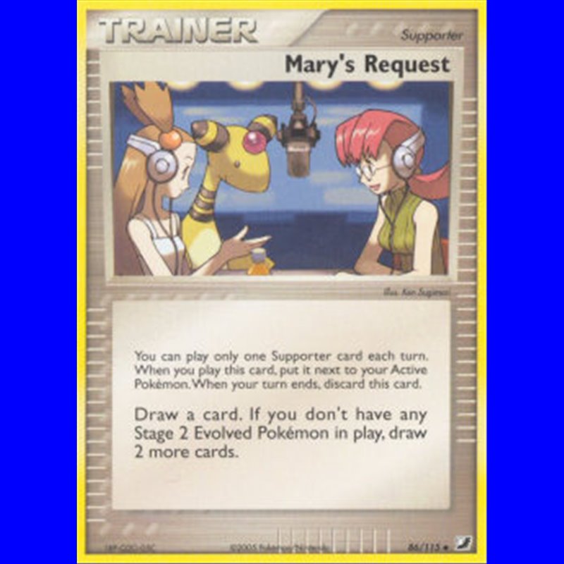 UF 086 - Mary's Request - Reverse Holo