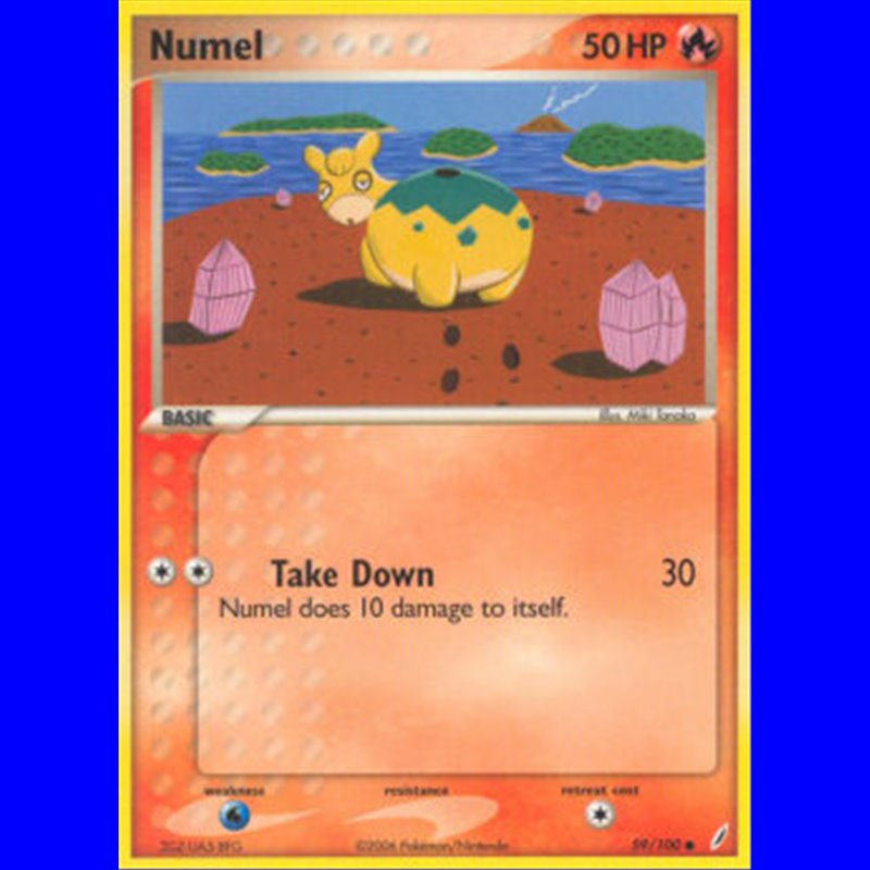 CG 059 - Numel - Reverse Holo