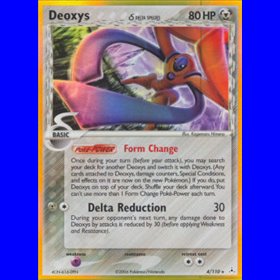 HP 004 - Deoxys Delta Species - Reverse Holo