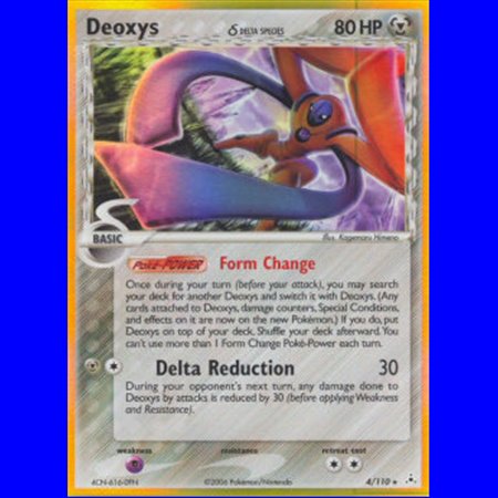 HP 004 - Deoxys Delta Species - Reverse Holo