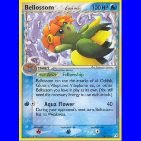 HP 019 - Bellossom Delta Species - Reverse Holo