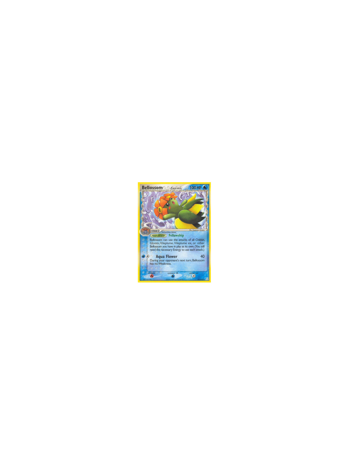 HP 019 - Bellossom Delta Species - Reverse Holo