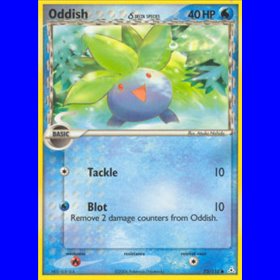 HP 073 - Oddish Delta Species - Reverse Holo