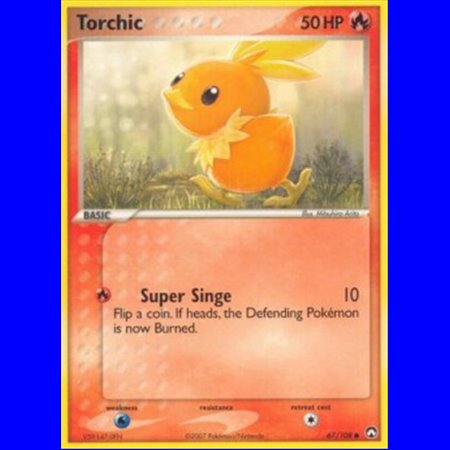 PK 067 - Torchic - Reverse Holo