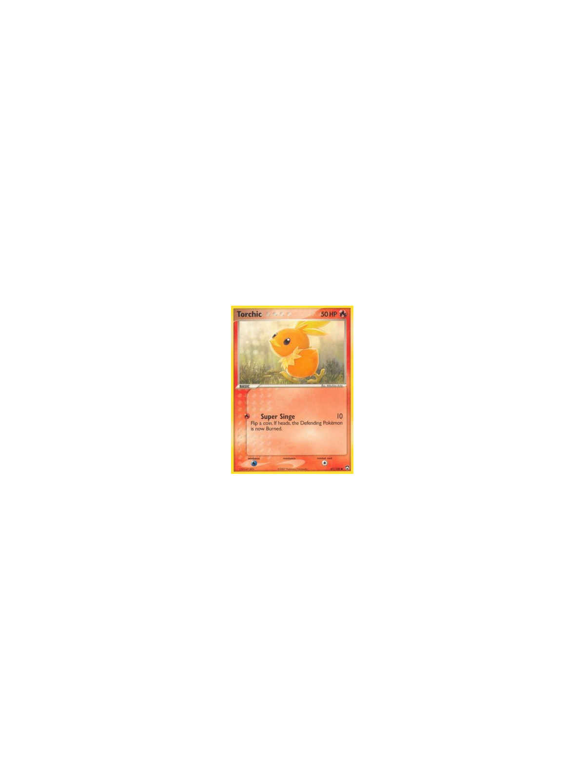 PK 067 - Torchic - Reverse Holo