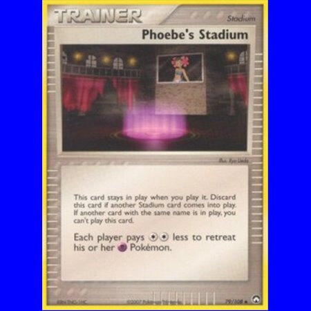 PK 079 - Phoebe's Stadium - Reverse Holo