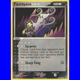 DX 070 - Poochyena - Reverse Holo