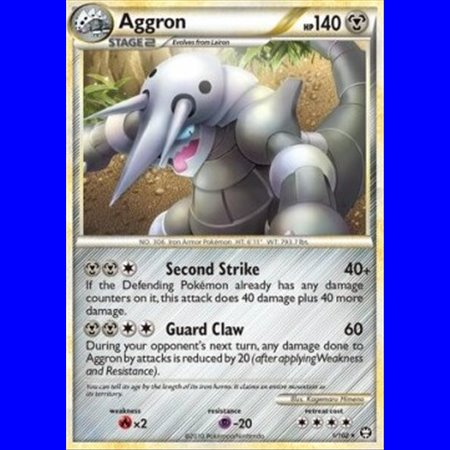TM 001 - Aggron - Reverse Holo