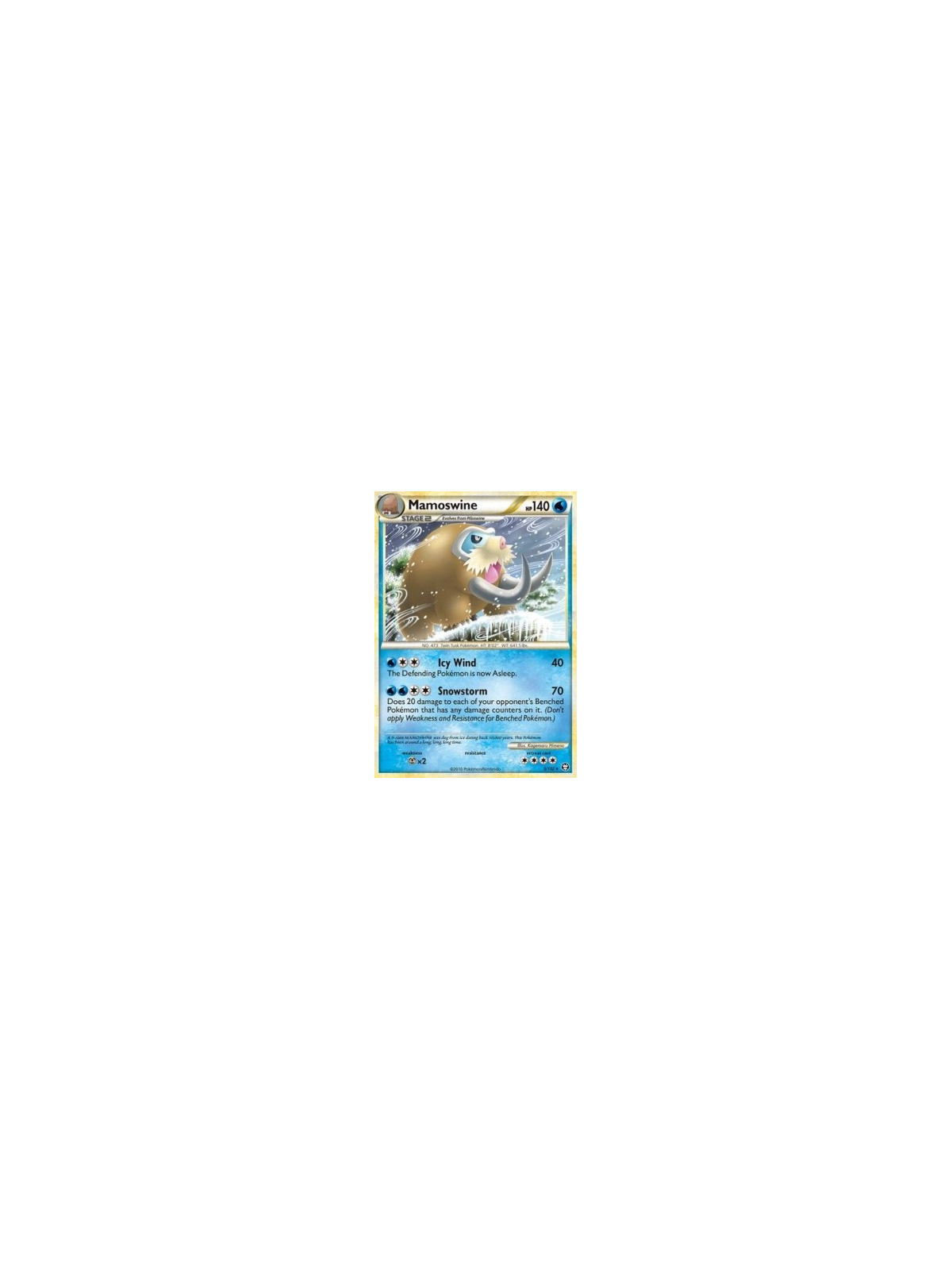 TM 005 - Mamoswine - Shattered Holo