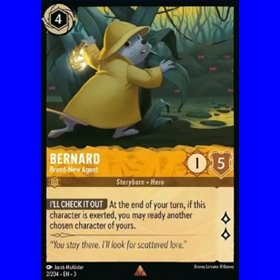 3INK 002 - Bernard - Brand-New Agent - Foil