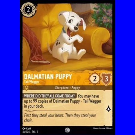 3INK 004 - Dalmatian Puppy - Tail Wagger