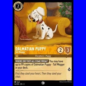 3INK 004e - Dalmatian Puppy - Tail Wagger