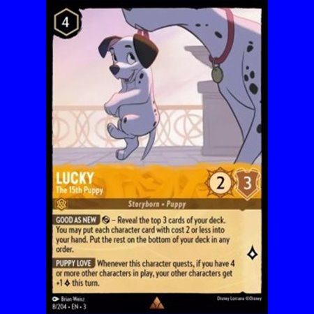 3INK 008 - Lucky - The 15th Puppy - Foil