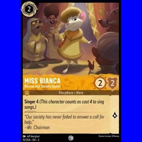 3INK 010 - Miss Bianca - Rescue Aid Society Agent