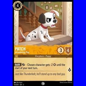 3INK 014 - Patch - Intimidating Pup - Foil