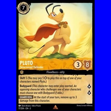 3INK 017 - Pluto - Determined Defender - Foil