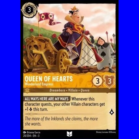 3INK 020 - Queen of Hearts - Wonderland Empress
